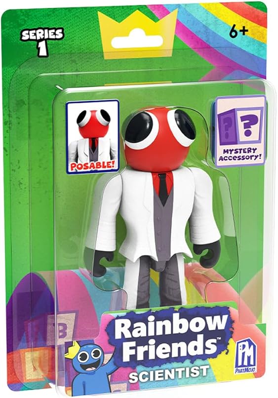 Rainbow Friends Scientist Action Posable