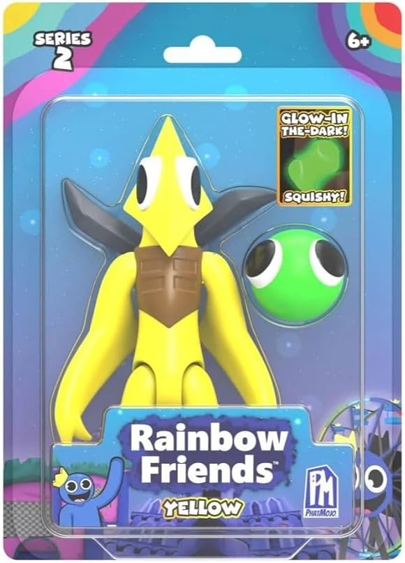 Rainbow Friends Yellow Action Figure